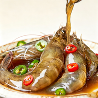 Marinated Raw Drunken Shrimp